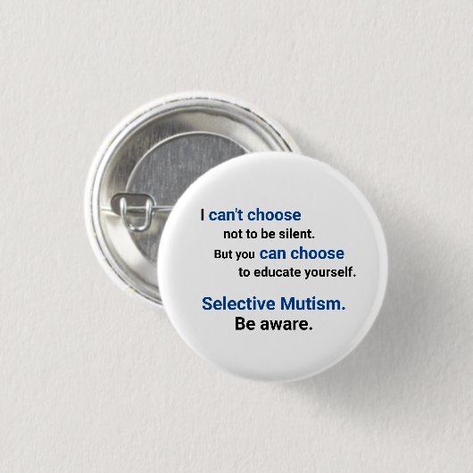Aware Educate Button (Vorne & Hinten)