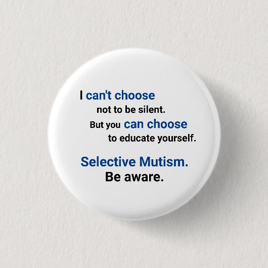 Aware Educate Button (Vorderseite)