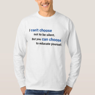 Aware Educate T - Shirt