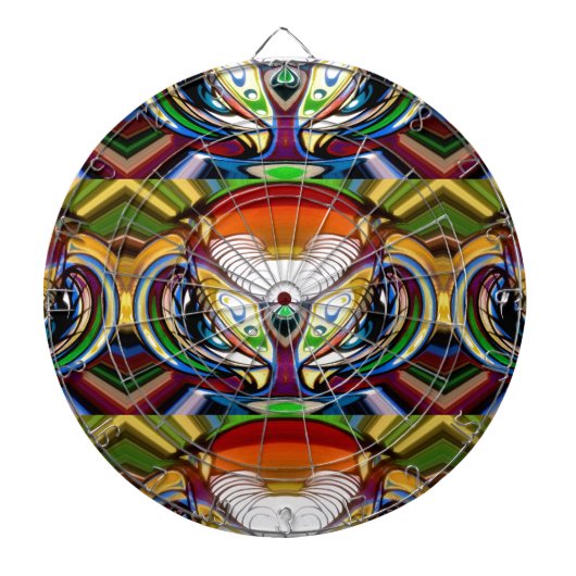 Aware & Rise_ Dartscheibe (vorne)