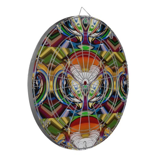 Aware & Rise_ Dartscheibe (Vorderseite Links)