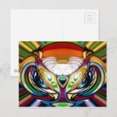 Aware & Rise_ Postkarte (Vorne/Hinten)