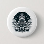 Aware Wolf Button (Vorderseite)