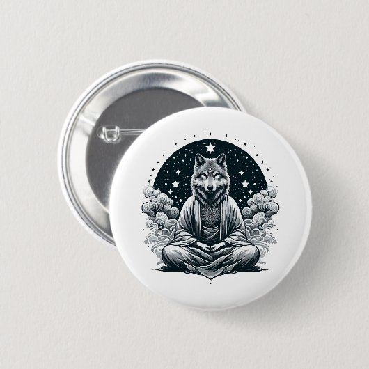 Aware Wolf Button (Vorne & Hinten)