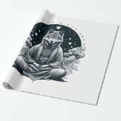 Aware Wolf Geschenkpapier (Ungerollt)