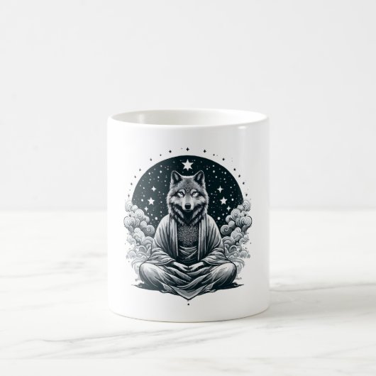 Aware Wolf Kaffeetasse (Mittel)
