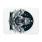 Aware Wolf Magnet (Horizontal)