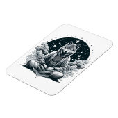 Aware Wolf Magnet (Linke Seite)