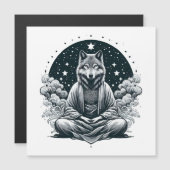 Aware Wolf Magnetkarte (Vorne/Hinten)