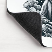 Aware Wolf Mousepad (Ecke)