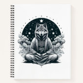 Aware Wolf Notizblock (Vorderseite)