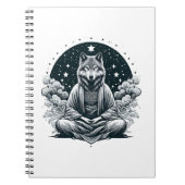 Aware Wolf Notizblock (Vorderseite)