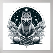 Aware Wolf Poster (Vorne)
