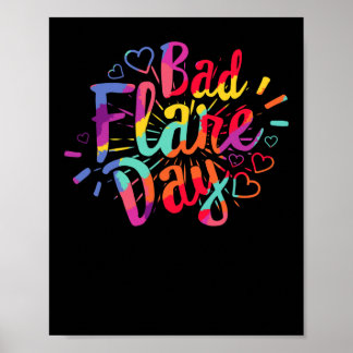 Aware zum regionalen Schmerzsyndrom am Bad Flare D Poster
