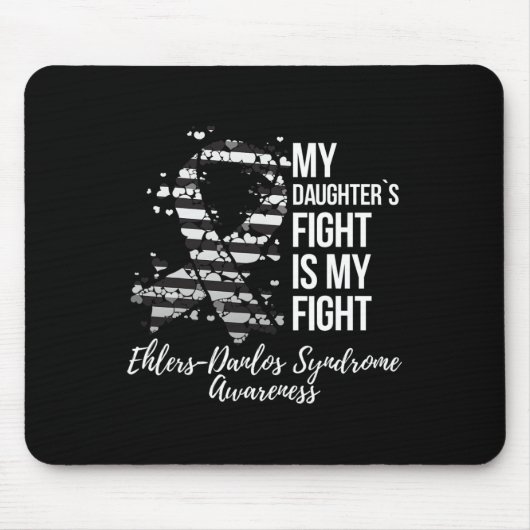 Awarene, mein Tochter-Kämpfer-Danlos-Syndrom Mousepad (Vorne)