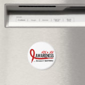 Awareness 2 AIDS Magnet (In Situ (Geschirrspüler))