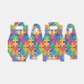 Awareness Aquarell Puzzle Awareness Geschenkschachtel (Ungefaltet)