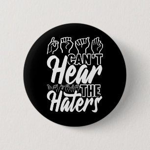 Awareness Asign Language American Sign Language Button
