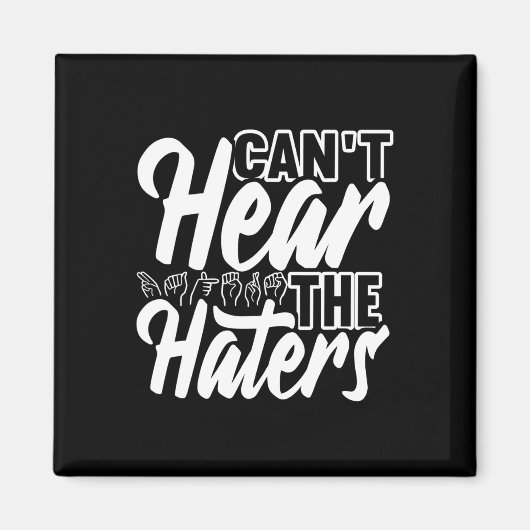 Awareness Asign Language American Sign Language Magnet (Vorne)