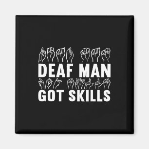 Awareness Asign Language American Sign Language Magnet