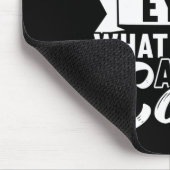 Awareness Asign Language American Sign Language Mousepad (Ecke)