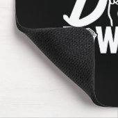 Awareness Asign Language American Sign Language Mousepad (Ecke)