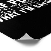 Awareness Asign Language American Sign Language Poster (Ecke)