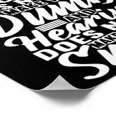 Awareness Asign Language American Sign Language Poster (Ecke)