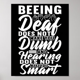 Awareness Asign Language American Sign Language Poster