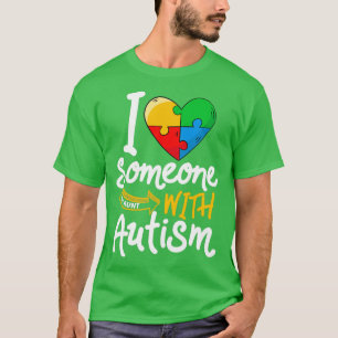 Awareness Aunt Funny I Liebe Jemand mit Au T-Shirt