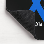 Awareness Blue Ribbon Geschenk Mousepad (Ecke)