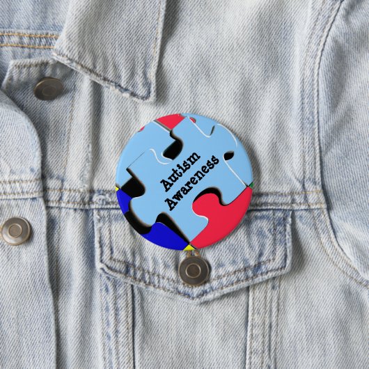 Awareness-Button Puzzleteile Button (Beispiel)