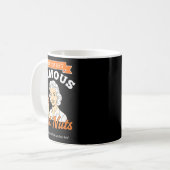 Awareness Fonda Lynn Dee's Famous Hot Nuts Retro A Kaffeetasse (Vorderseite Links)