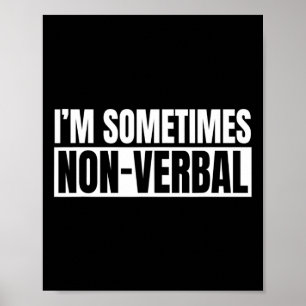 Awareness Hearing Aid Implantat Asl Non-verbal Poster