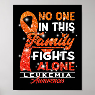 Awareness I Niemand in dieser Familie kämpft allei Poster
