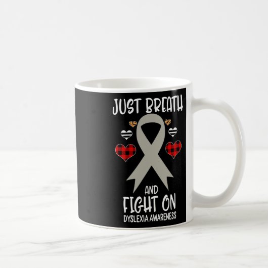 Awareness just Break and Fight On Kaffeetasse (Rechts)