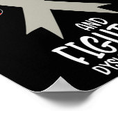 Awareness just Break and Fight On Poster (Ecke)