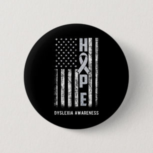 Awareness Month T-Shirt Silbernes Band USA-Flagge Button