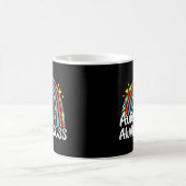 Awareness Rainbow Puzzle Familie Matching Ap Kaffeetasse (Mittel)