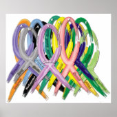 AWARENESS Ribbons Poster (Vorne)
