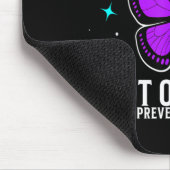 Awareness Support Prevention Awareness Month Mousepad (Ecke)