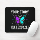 Awareness Support Prevention Awareness Month Mousepad (Mit Mouse)