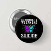 Awareness Support Prevention Awareness Women Button (Vorne & Hinten)