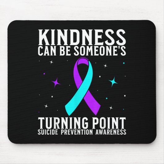 Awareness Warrior Prevention Awareness Month Mousepad (Vorne)