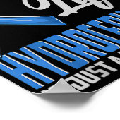 Awareness Water The Brain Fought My Whole Life  Poster (Ecke)