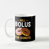 Awareness Will Bolus For Donuts, Diabetes (t1d) Bo Kaffeetasse (Links)
