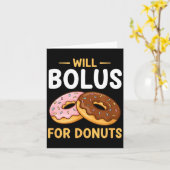 Awareness Will Bolus For Donuts, Diabetes (t1d) Bo Karte (Gelbe Blume)