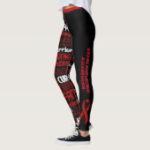Awareness Words...Gehirnaneurysm Leggings (Links)