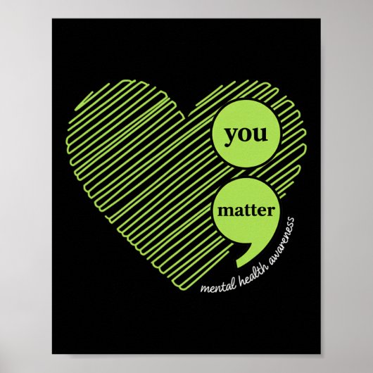 Awareness You Problem, Mental Health Awareness Poster (Vorne)