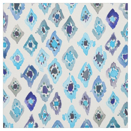 AWASH IN DIAMANTEN coolem geometrischem Stoff (Muster)